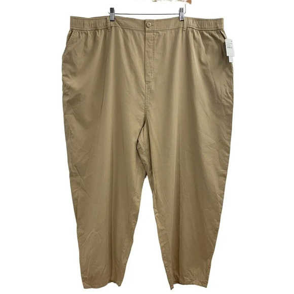 Abound‎ Women's Twill Balloon Leg Pants In Beige Nougat Size 4X NWT - Picture 1 of 13
